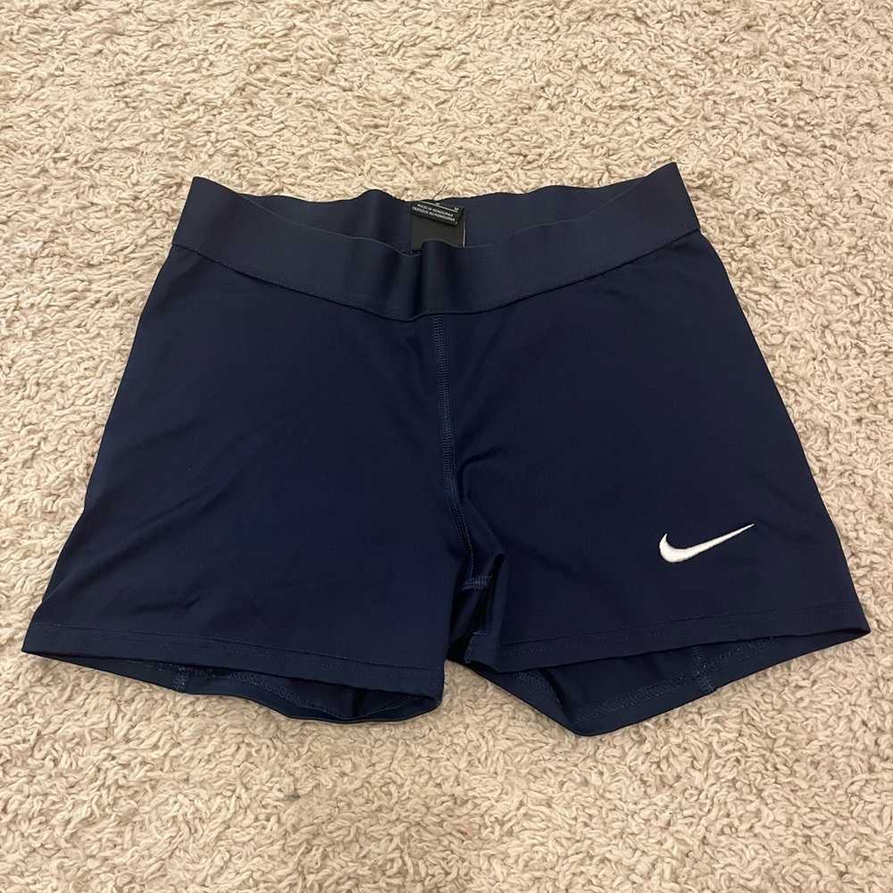 Nike Women's Deep Blue Athletic Shorts